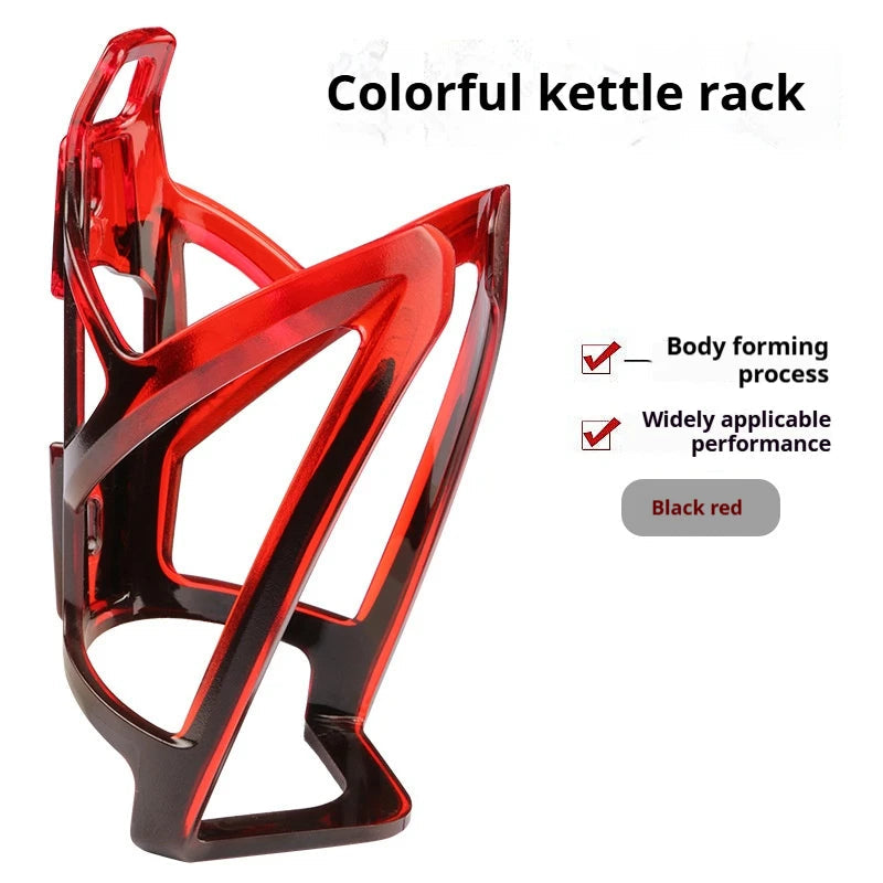 Mountain Bicycle Water Bottle Holder Gradually Changing Color Water Bottle Holder  PC Waterproof Bike Kettle Rack GlowCart