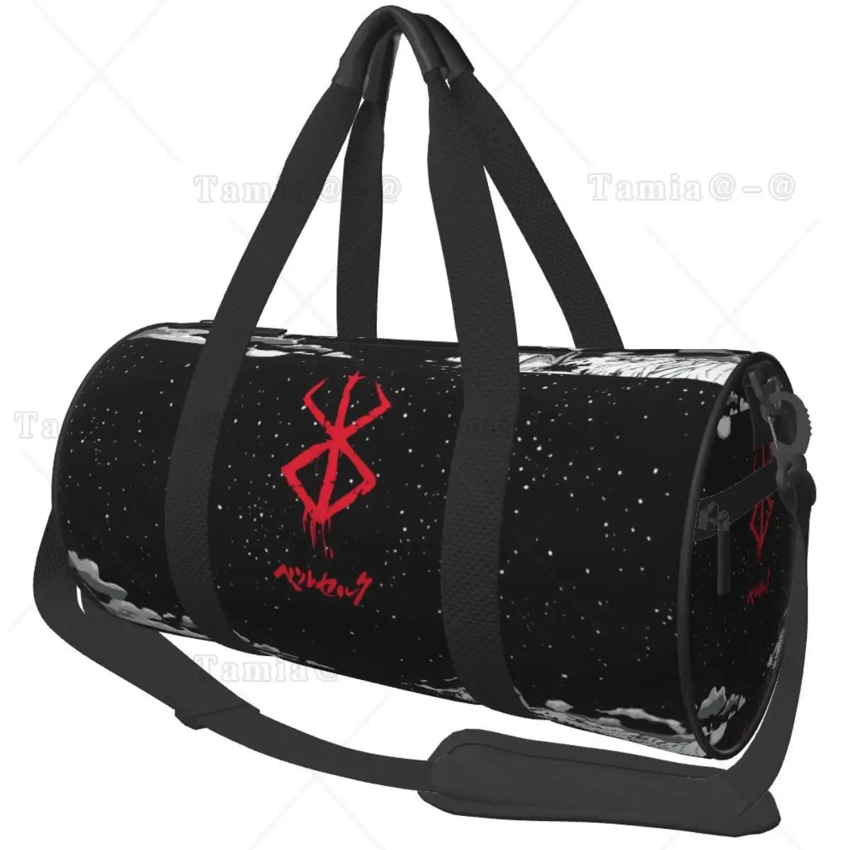 Japan Anime Bereserk Sports Gym Bag with Pocket Waterproof GlowCart