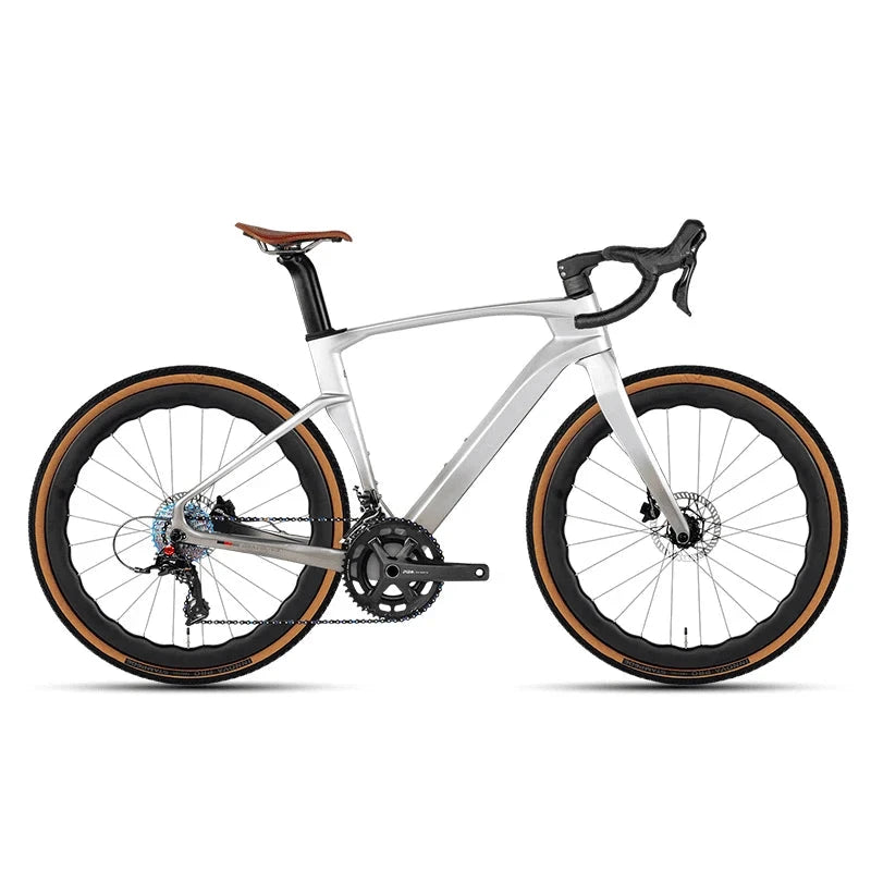 2025 TWITTER Gravel V3 Carbon Fiber Gravel Bike 700*40C SENSAH RS-2*12S Hydraulic Brake Bicycle With Carbon Wheels For Men Women GlowCart