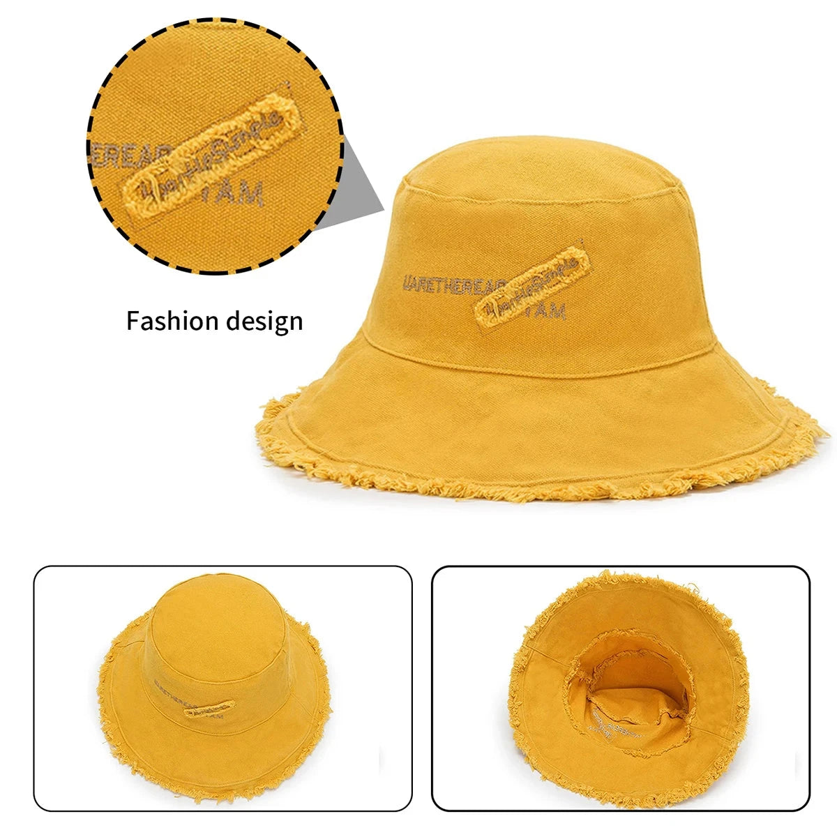 Fisherman Hat Women's Summer Sunscreen and Uv Protection GlowCart
