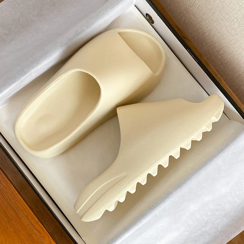 Women Men Slippers Fashion EVA Slides 2025 Summers Outdoor Beach Sandals Women Casual Shoes Man Flip-flops Men's Sandal GlowCart