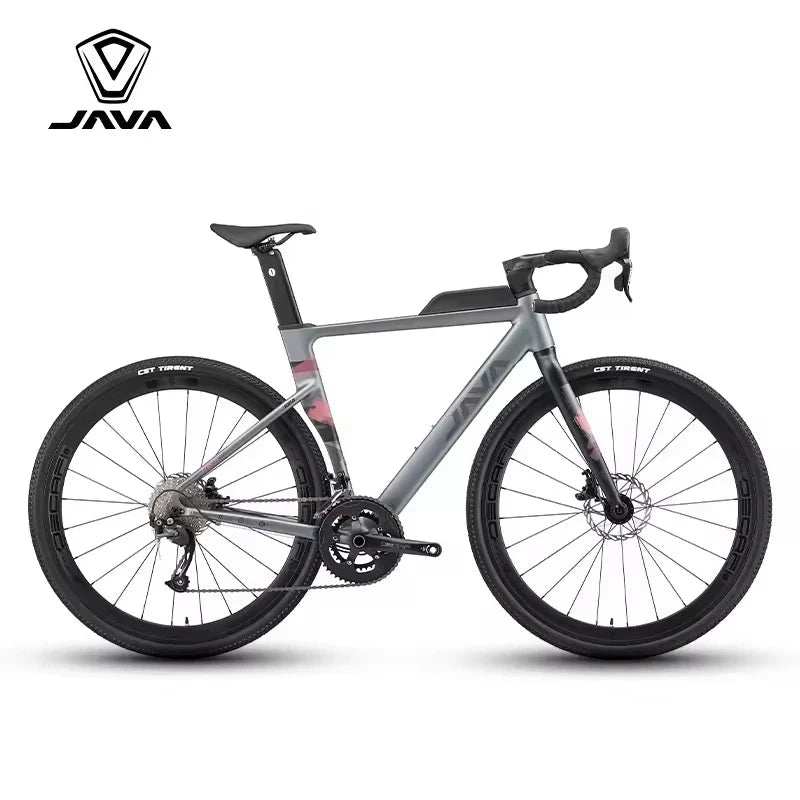 JAVA Gravel Bicycle IDRA 24 Speed Ltwoo RX Hydraulic Disc Brake Aluminum Alloy Road Bike 700C 40C Racing Bicycle City Bike MTB GlowCart