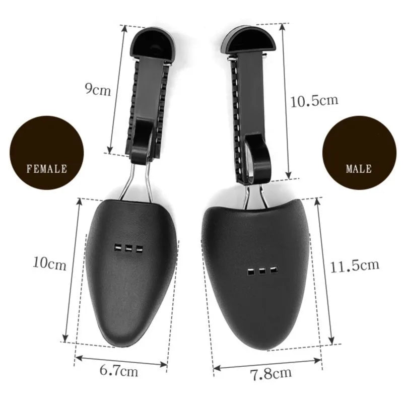 Shoe Tree For Men's Women's Shoe Support Braces Lasts Leather Sports Shoes Shaping Tools Braces Adjustable Size GlowCart