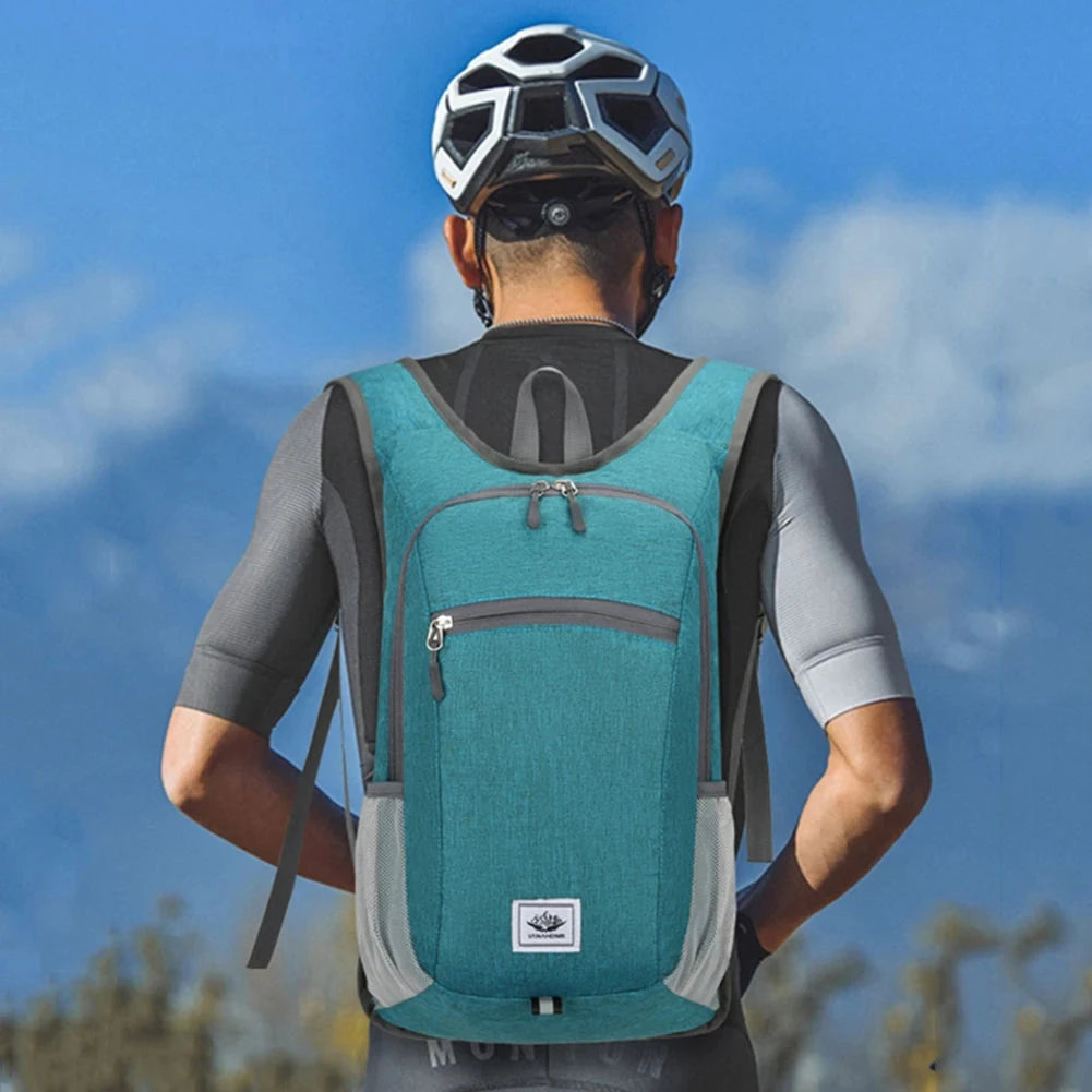 15L Portable Foldable Backpack Folding Mountaineering Bag GlowCart