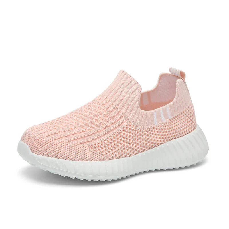 Kids Shoes Boys Running Sport Shoes Children Socks Sneakers Big Girls Breathable Mesh School Shoe Soft Sole Casual Walking Tenis GlowCart