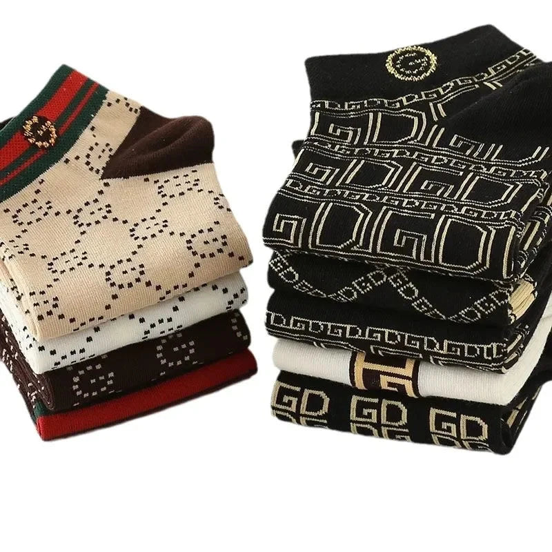 5/10 pcs Men's Thin Breathable Low-Cut Socks - Anti-Odor, GlowCart