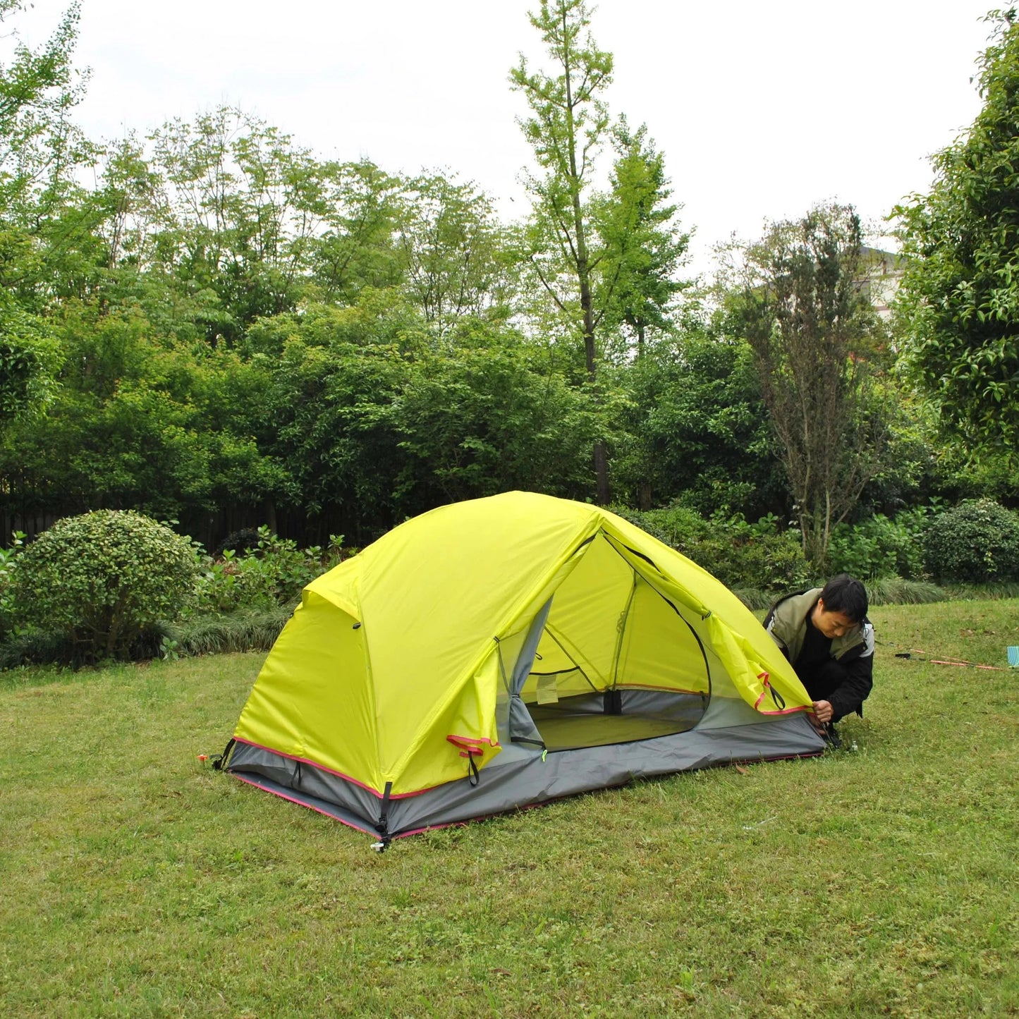 Ultralight Tent, Double Layers, 2 Person Camping Tent, GlowCart