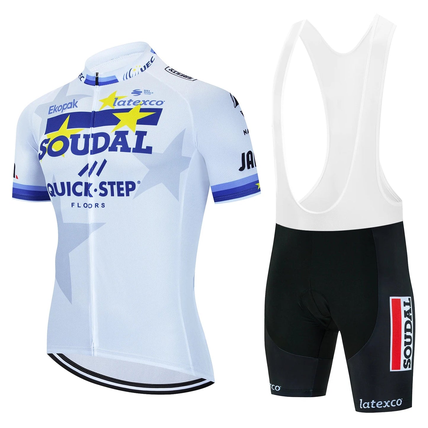 2025 SOUDAL Cycling Clothes Jersey Men Set Mtb Road Bike Uniform Shorts Man Mountain Complete Bib Men's Suit Cycle Spring Summer GlowCart