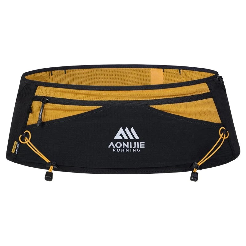 AONIJIE W8141 Running Belt Bag Outdoor Breathable Lightweight Woman Man Waist Pack with 500ml Water Bottle Soft Flask GlowCart