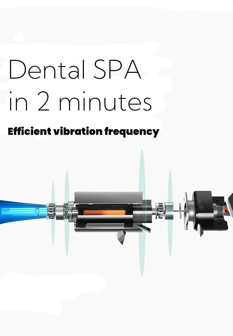 1pc White/Pink Electric Toothbrush Adult Model Soft Bristle GlowCart