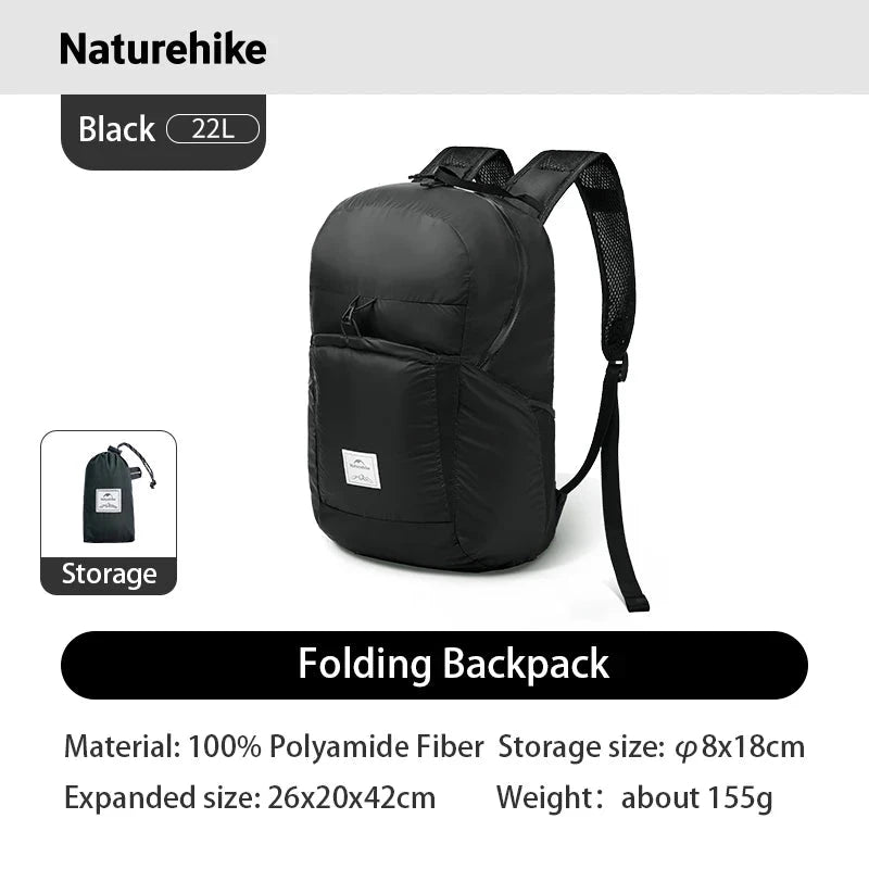 Naturehike 22L/18L Outdoor Backpack Lightweight Portable GlowCart