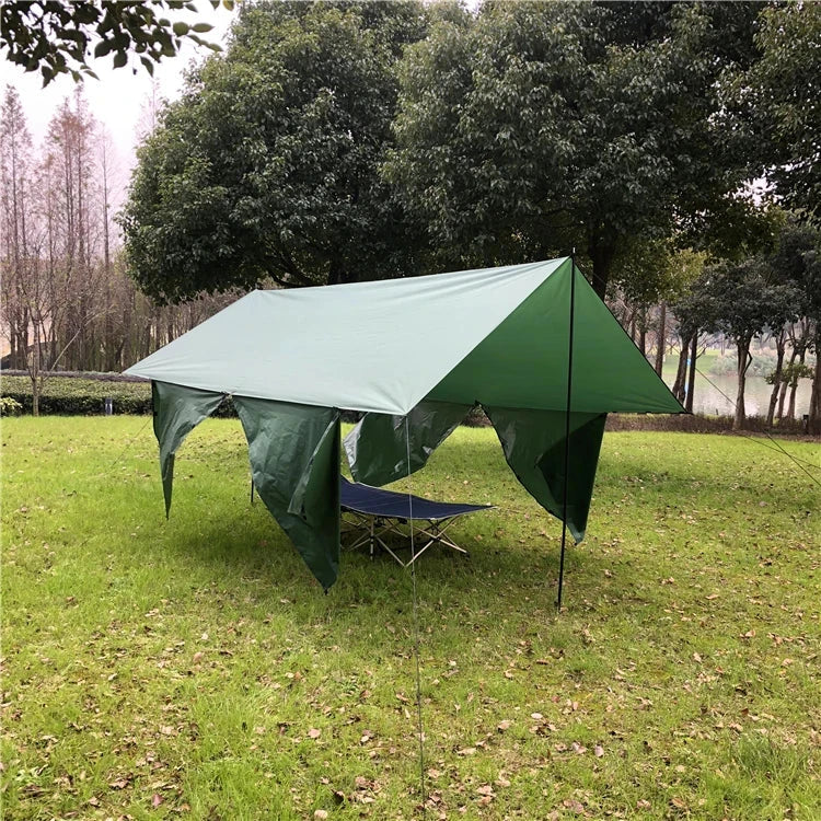 Waterproof Camping Tarp Tent, A Character Type Rainfly GlowCart