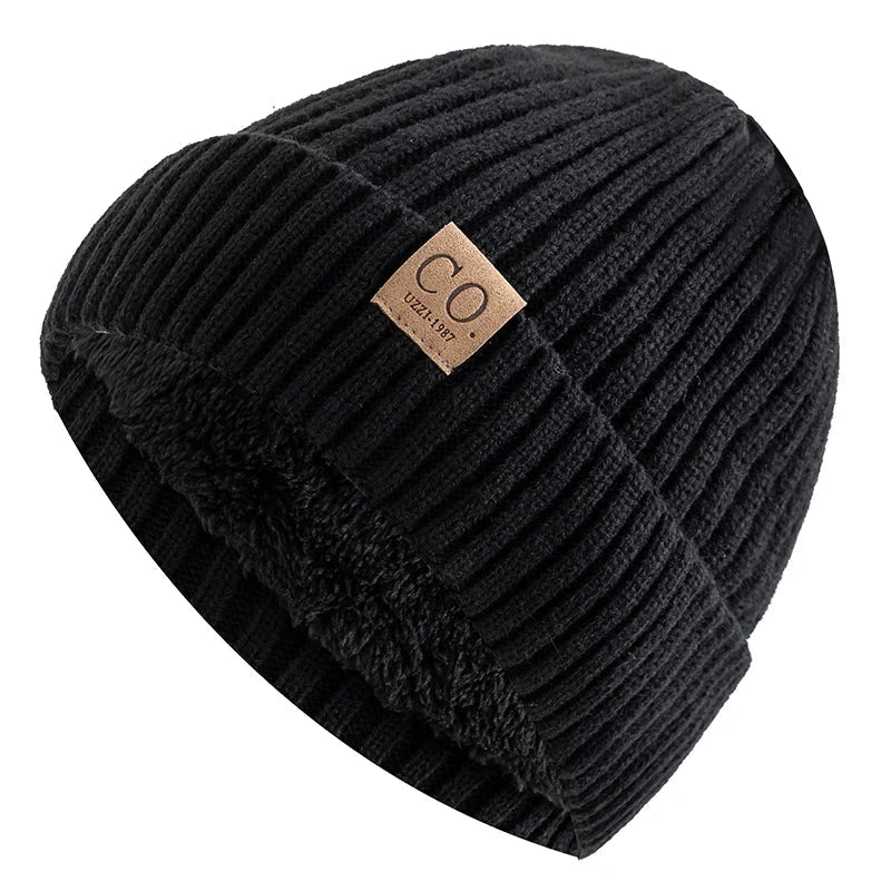 New Unisex Two-Tone Winter Hats Add Fur Lined Men And Women GlowCart