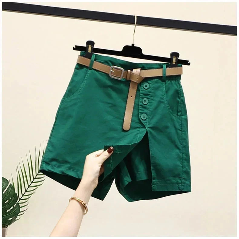 100% Cotton Skirts Shorts for Women Summer Clothes Korean GlowCart