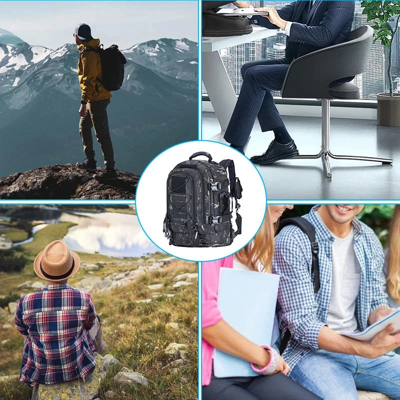 Tactical Backpack Military Army Daypack Assault Pack for Men GlowCart