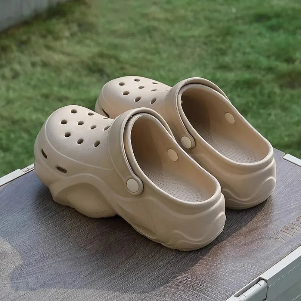 Women DIY Silver Butterfly-Knot Fashion Bow Decor Clogs GlowCart