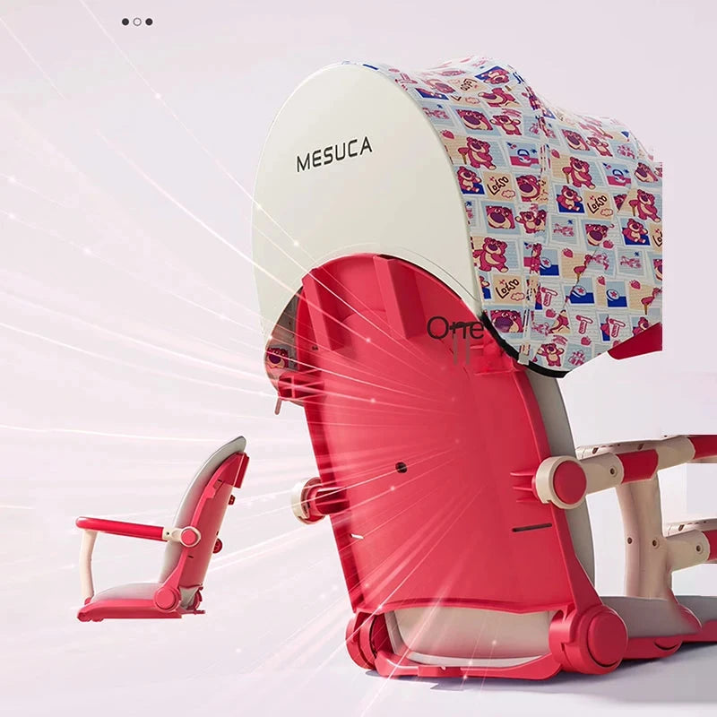 Portable Baby Stroller Foldable Dual-directional Push Sit or Lie Down High View Baby and Children's Walking Companion Cup Holder GlowCart