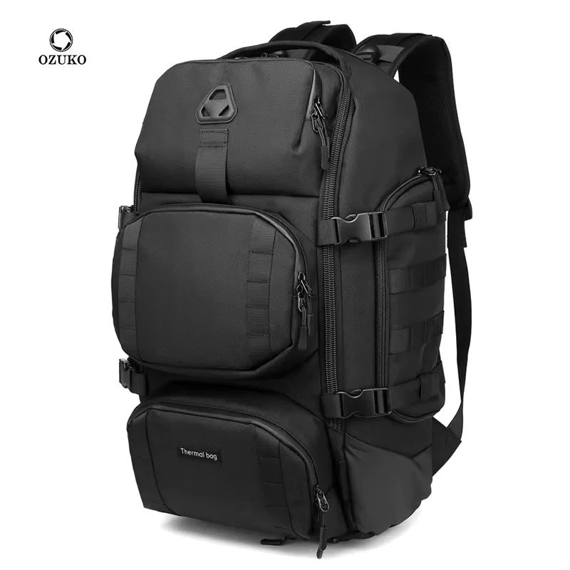 OZUKO Men's Large Capacity Travel Backpack Outdoor