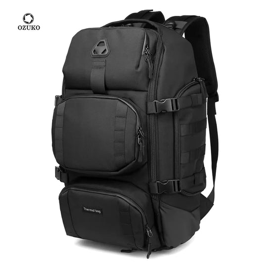 OZUKO Men's Large Capacity Travel Backpack Outdoor