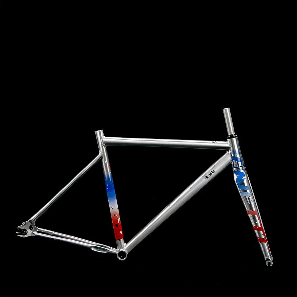 Fixed Gear Bike BJ CYCLE Bennetti brielle Fixie Bike Single Speed Gravel Retro Flip Flop MTB Free Wheel GlowCart