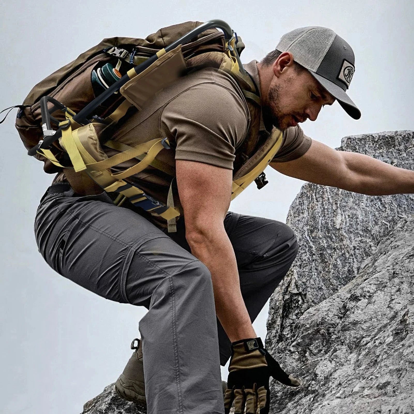 Aluminum External Frame Backpack, External Hunting Frame GlowCart