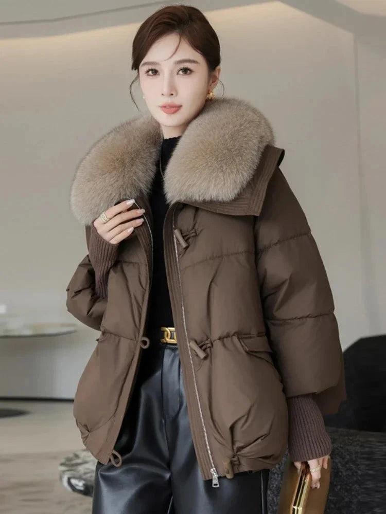 2025 Down Cotton Short Padded Jacket Women Parkas Autumn GlowCart