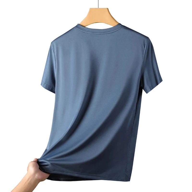 CHRLCK Men's Running Quick Drying T-shirts Breathable Hiking GlowCart