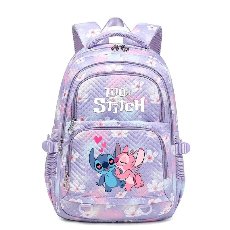 Lilo Stitch Large Capacity Backpack Daypack Lightweight GlowCart