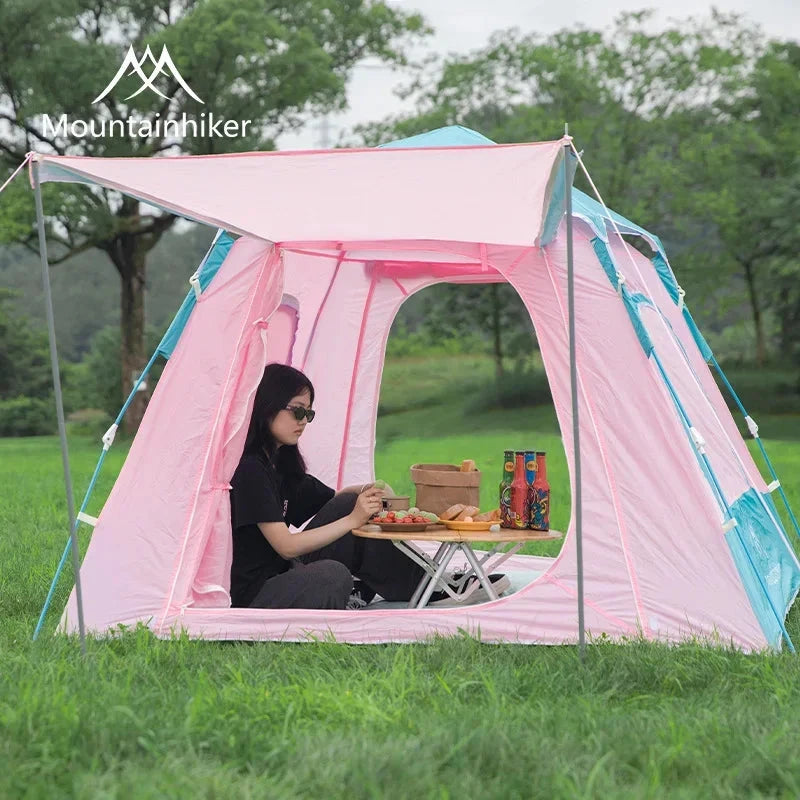Mountainhiker Portable Automatic Quick-Open Tent Outdoor GlowCart