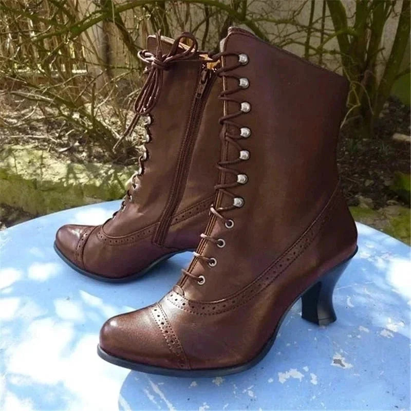 Quality Women Boots PU Leather Bikerboots for Women High GlowCart