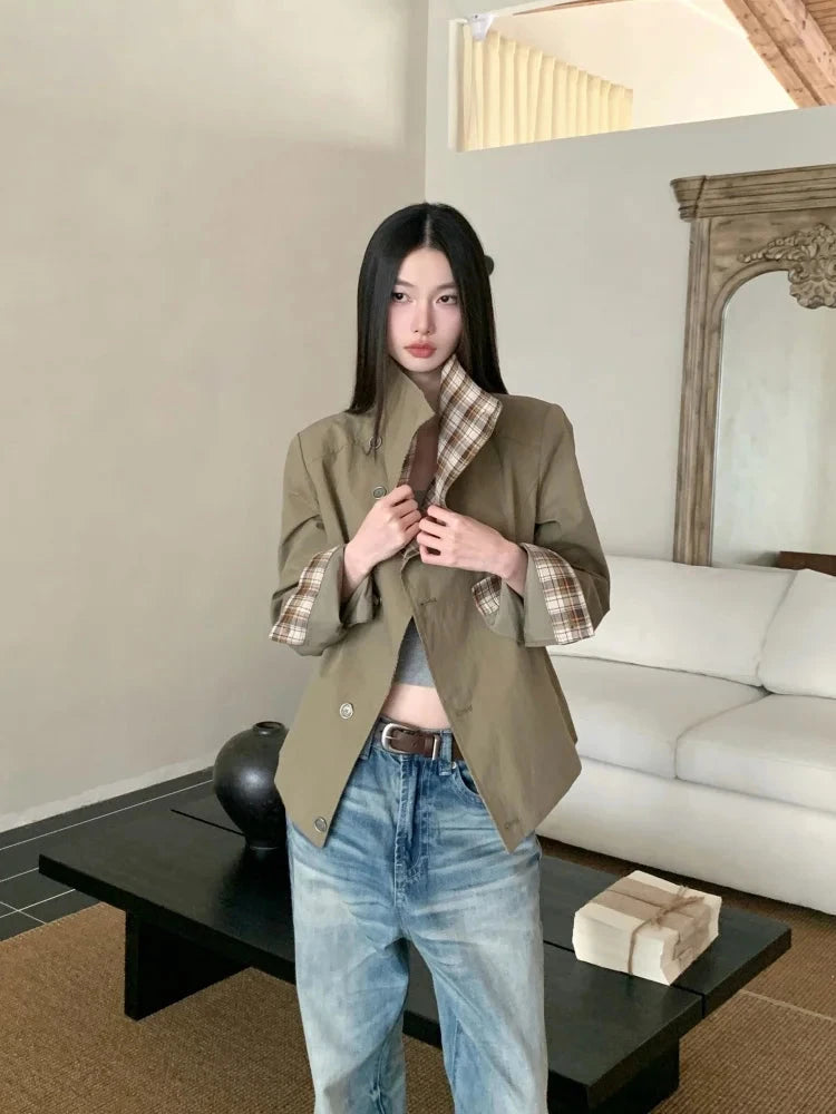 CHEERART Designer Autumn 2025 Jackets For Woman Outerwears GlowCart