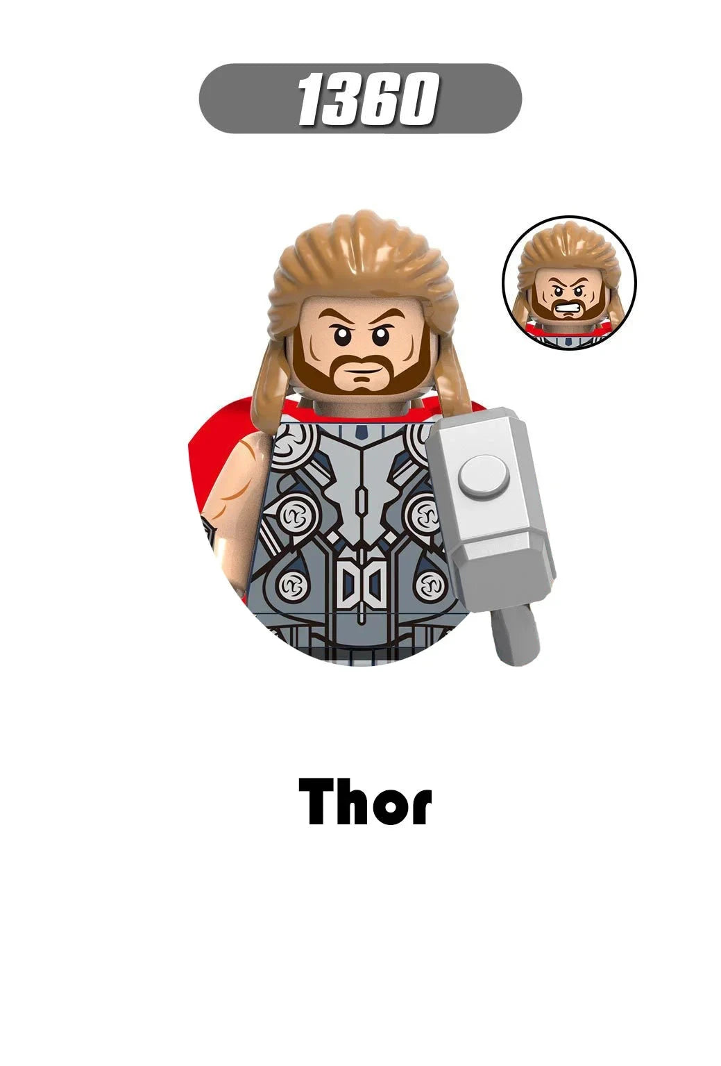 1002 Marvel Deadpool Iron Man Riot Thor Building Brick toy GlowCart