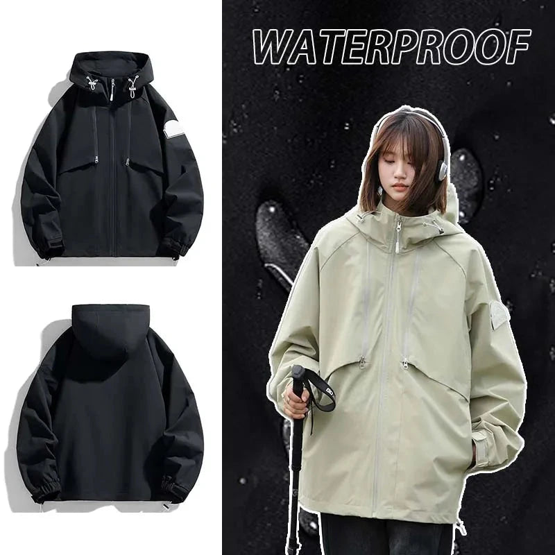 Women Spring Autumn Waterproof Hiking Jackets Men Outdoor GlowCart