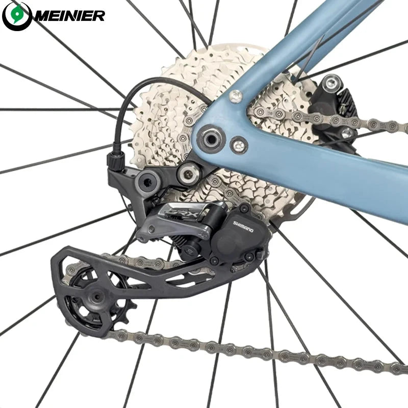 Carbon Gravel Bike Bicicletas Hydraulic Disc Brake Road Bike Bicycle Gravel 11S GRX Groupset GlowCart