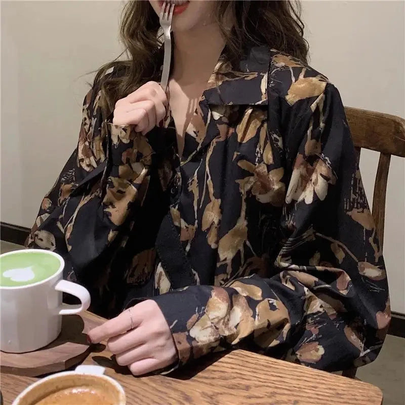 Women's Design-sensual Retro Loose Long-sleeved Autumn New GlowCart