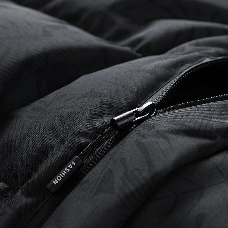 Men's Warm Cotton Padded Jacket Winter Stand Collar Short Parka Coat Casual Thickened Outdoor Sporty Wear 2025  men jacket blue GlowCart