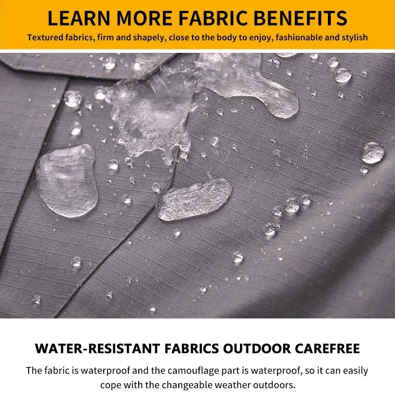 Men Tactical Pants Hiking Cargo Trousers Combat Pants GlowCart