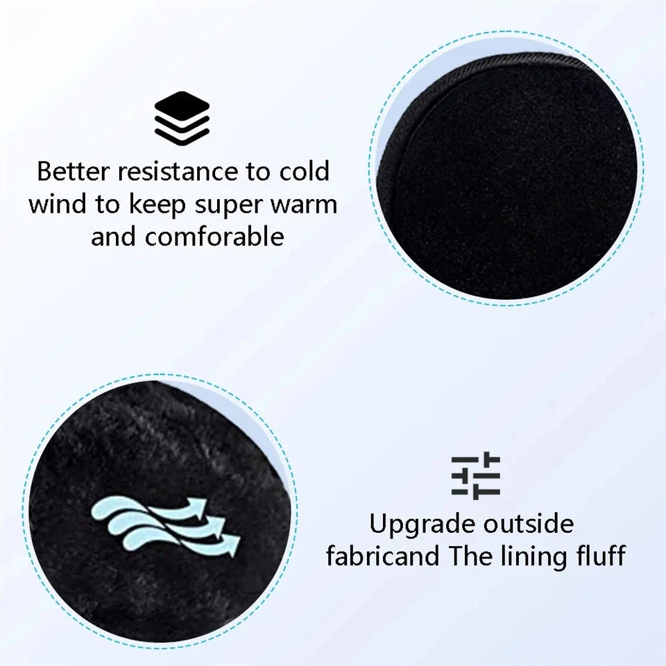 Wireless Ear muffs Bluetooth Headphones Earmuffs Winter GlowCart