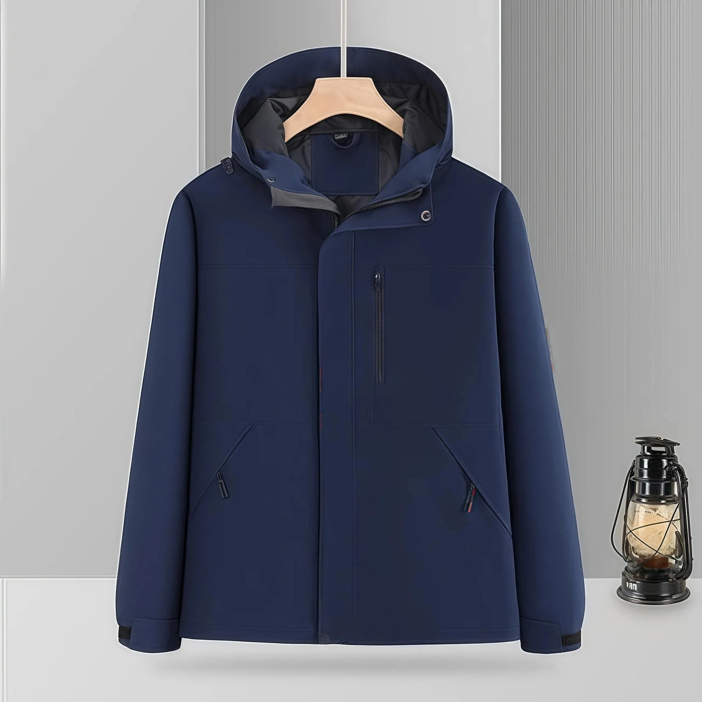 Men's Ski Jacket Waterproof 3 in 1 Winter Coat with Fleece GlowCart