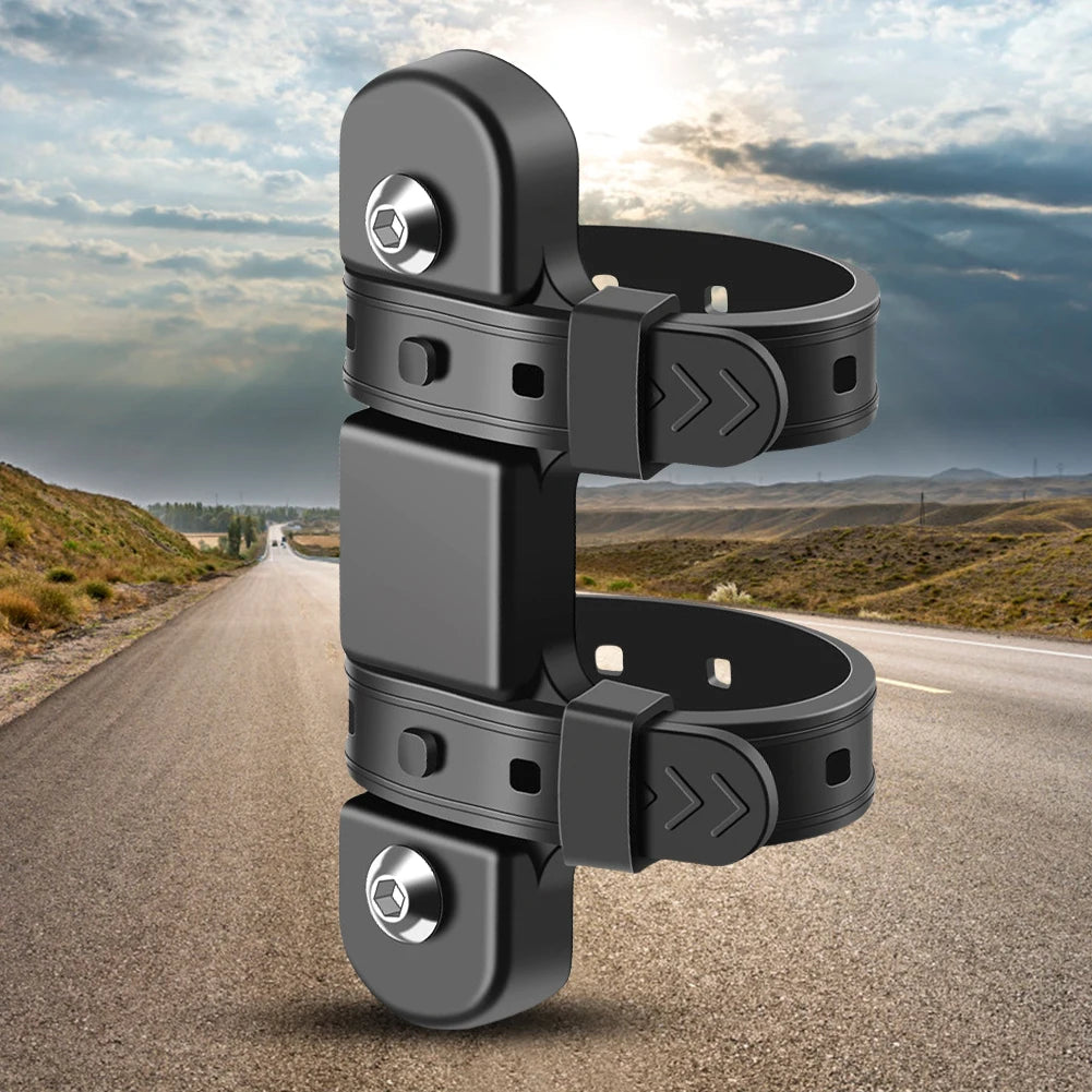 Bike Bottle Cage Mounting Base Silicone Bike Water Bottle Cage Mount Bracket Multifunctional for MTB Road Mountain Bicycle GlowCart