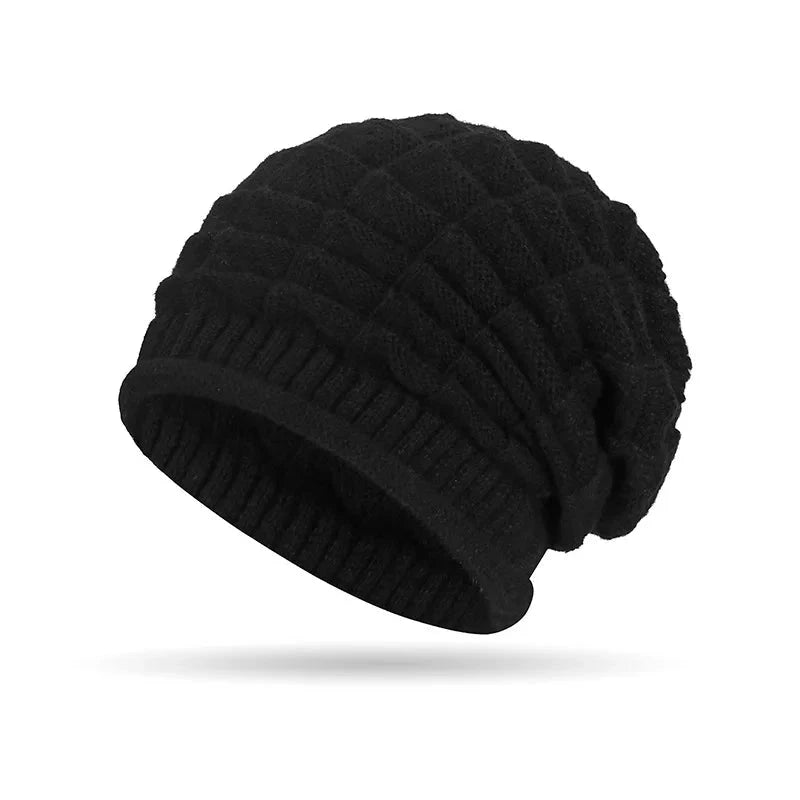 Women's Beanie Hat Fashionable Chunky Slouch Cap with GlowCart