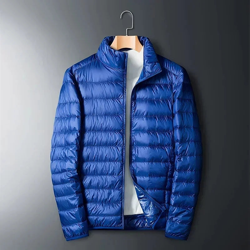 Autumn Winter New Ultra Light White Duck Down Jacket Men GlowCart