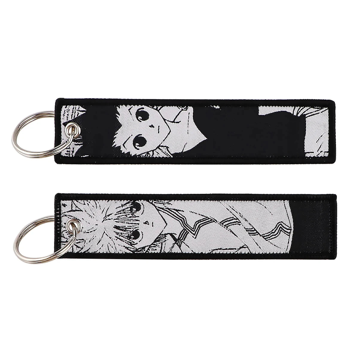 Classic Anime Cool Embroidery Key Fobs Key Tag Motorcycles GlowCart