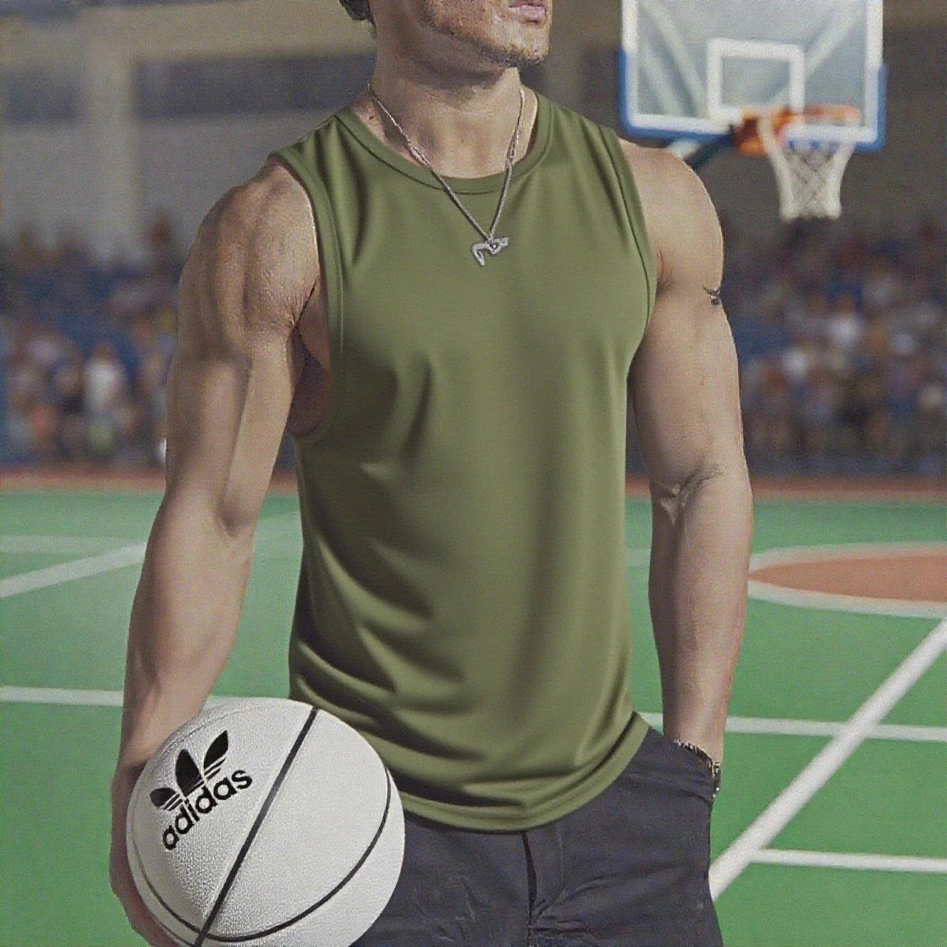 Summer Men's Gym Tank Top Fitness Training Clothing Quick-drying Loose Bodybuilding Sleeveless Shirt Men Fashion Basketball Vest GlowCart