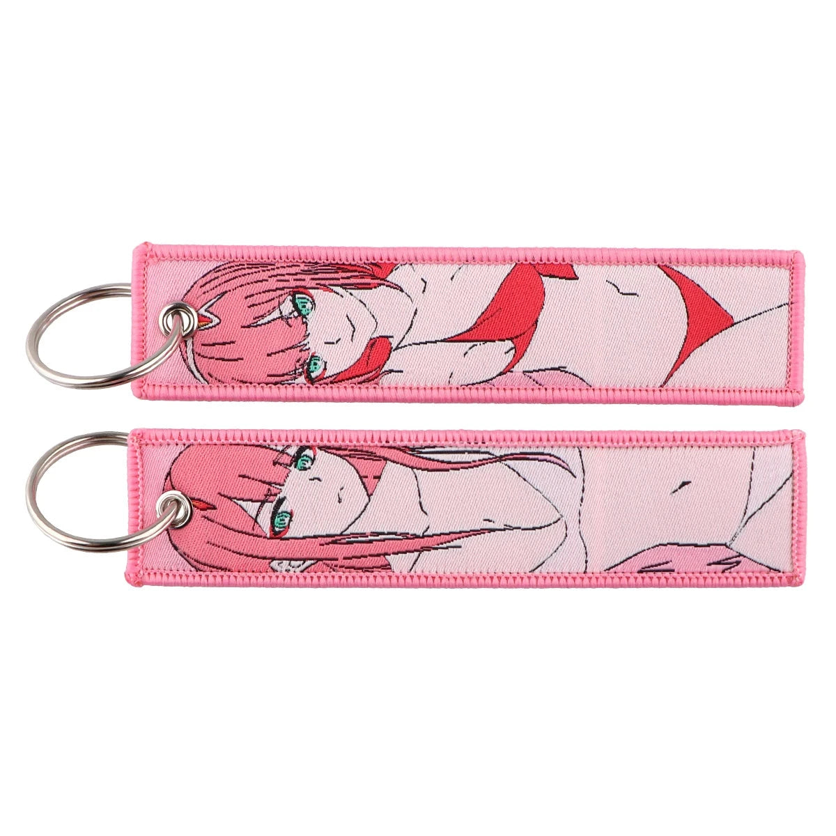 Classic Anime Cool Embroidery Key Fobs Key Tag Motorcycles GlowCart