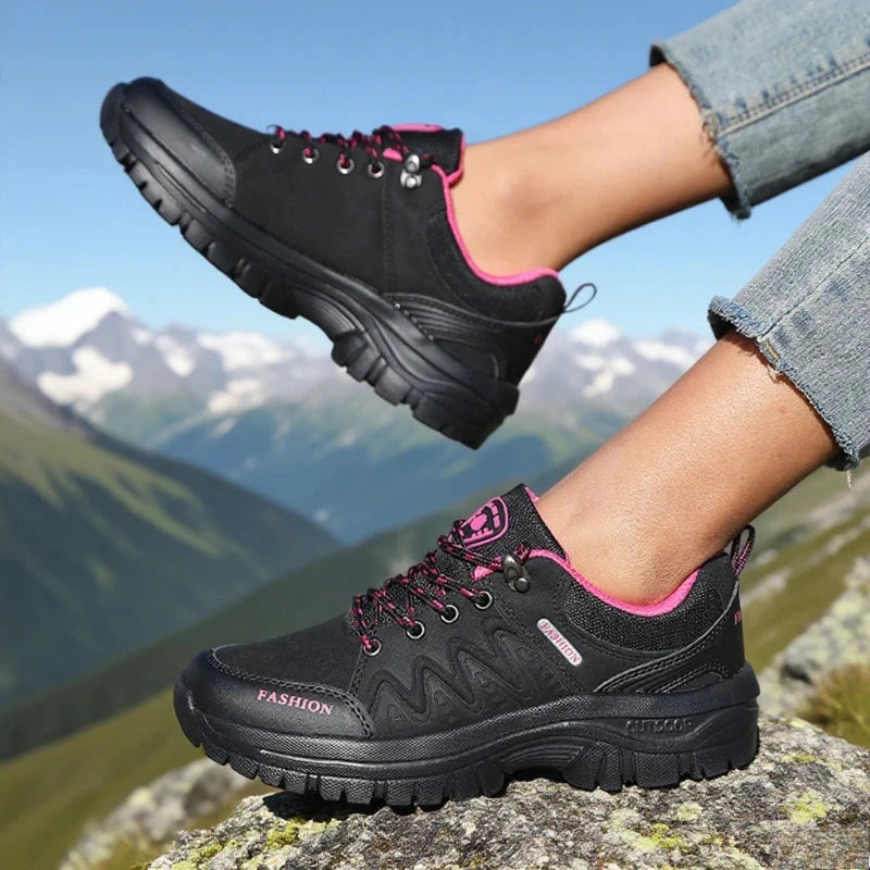 Women Hiking Shoes Outdoor Waterproof Sneakers Lightweight GlowCart