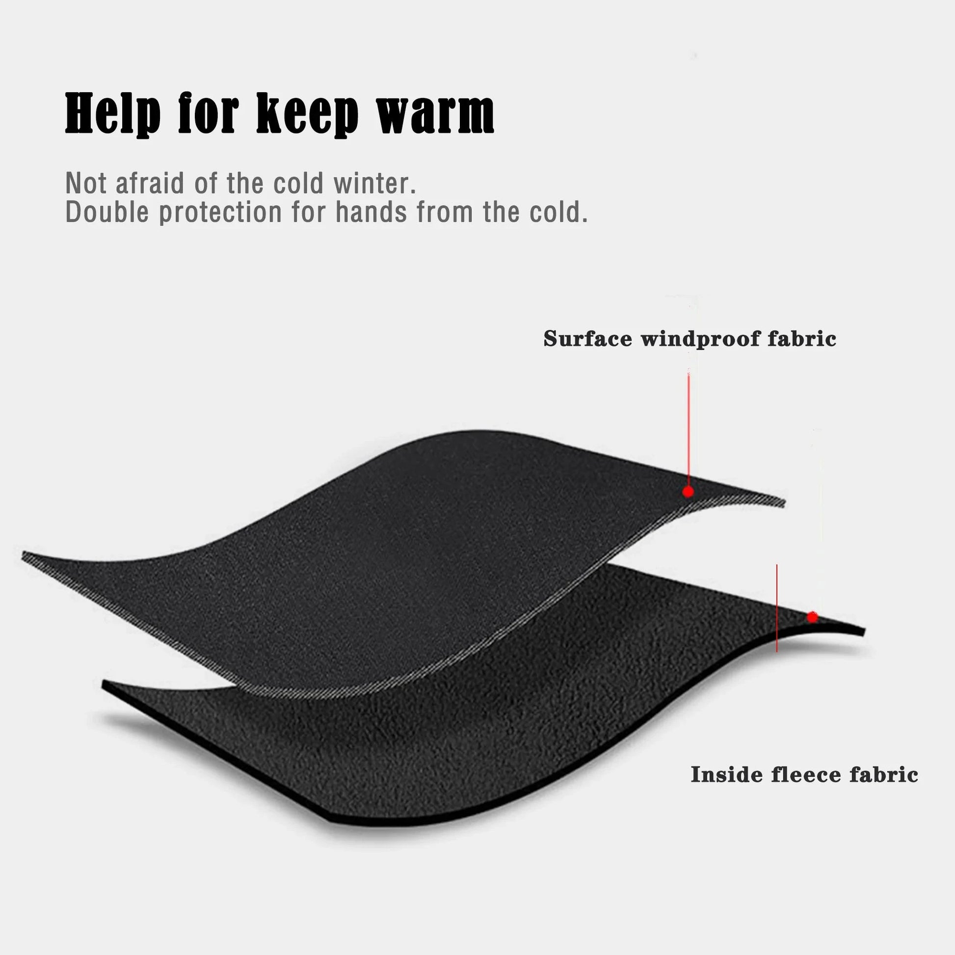 Winter running warm gloves, touchscreen gloves, suitable for GlowCart