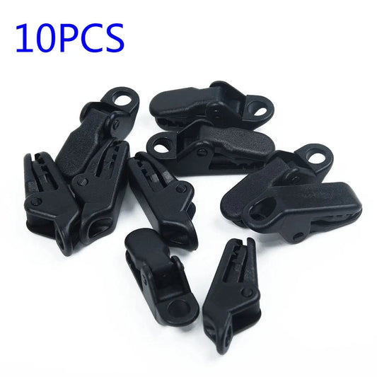 10PCS Awning Clamp Clip Snap Outdoor Camping Tent Holder GlowCart