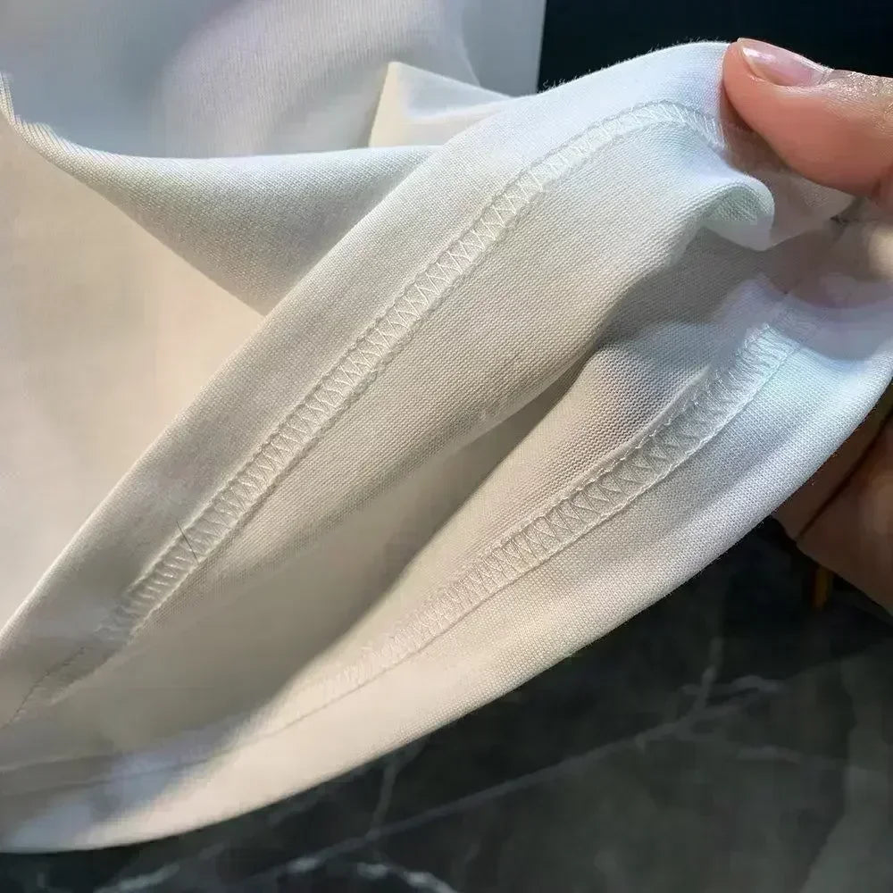 Disney Stitch Short Sleeve T-Shirt Men's and Women's Joint Summer Cotton Loose Large Size Couple Wear Stitch Short Sleeve Top GlowCart