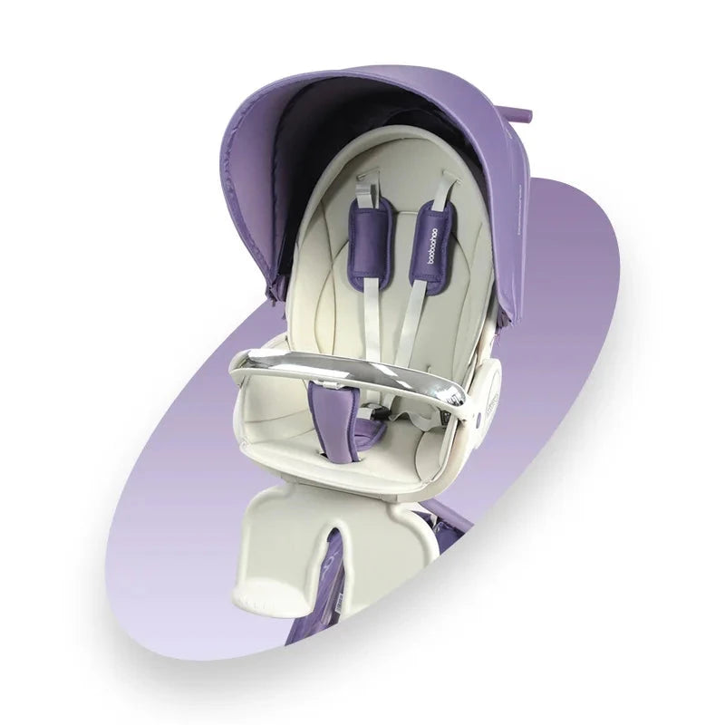 Luxury Lightweight Shock absorption Baby Can Sit and Lie Down Luxury Baby Carriage Portable folding four wheels stroller GlowCart